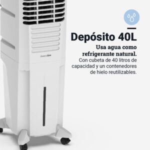 IZAMAL 8040W Climatizador 40L Modo Frío y Evaporación - Imagen 5