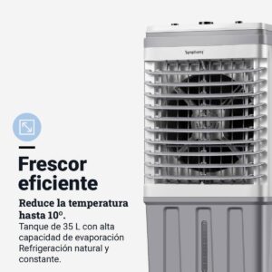 SYMPHONY VENTUS-35T Climatizador Evaporativo 35L 80W - Imagen 3