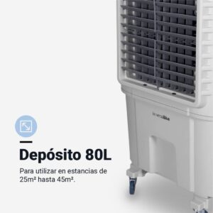 TULUM 7080 Climatizador 80L 210W Modo Frío y Evaporación - Imagen 4