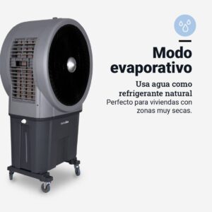 TULUM 7090 Climatizador 90L 350W Modo Frío y Evaporación - Imagen 4