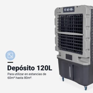 TULUM 7120 Climatizador 120L 350W Modo Frío y Evaporación - Imagen 3